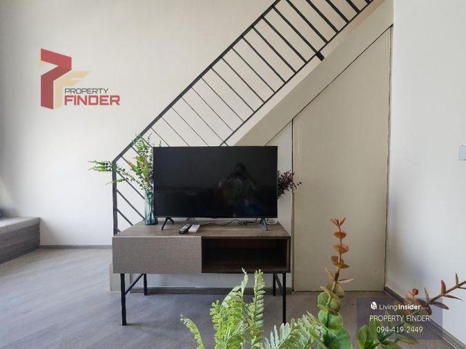 รูป ให้เช่าคอนโด เดอะเบส สะพานใหม่ ห้อง loft 2 ชั้น ว่างพร้อมเข้าอยู่ มิย.66 - รูปที่ 3/16