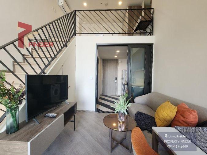รูป ให้เช่าคอนโด เดอะเบส สะพานใหม่ ห้อง loft 2 ชั้น ว่างพร้อมเข้าอยู่ มิย.66 - รูปที่ 1/16