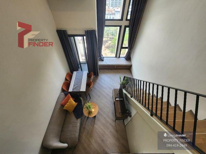 รูป ให้เช่าคอนโด เดอะเบส สะพานใหม่ ห้อง loft 2 ชั้น ว่างพร้อมเข้าอยู่ มิย.66 - รูปที่ 4/16