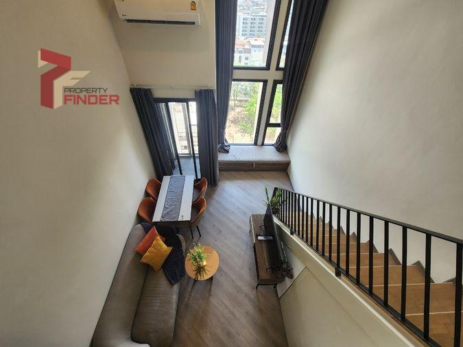 รูป ให้เช่าคอนโดเดอะเบส สะพานใหม่ ห้อง loft 2 ชั้น ห้องมีน้อย หายาก 🔥 🟥 Line@ : @propertyfinder - รูปที่ 10/20