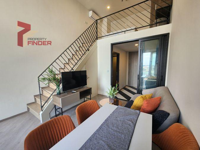 รูป ให้เช่าคอนโดเดอะเบส สะพานใหม่ ห้อง loft 2 ชั้น ห้องมีน้อย หายาก 🔥 🟥 Line@ : @propertyfinder - รูปที่ 5/20