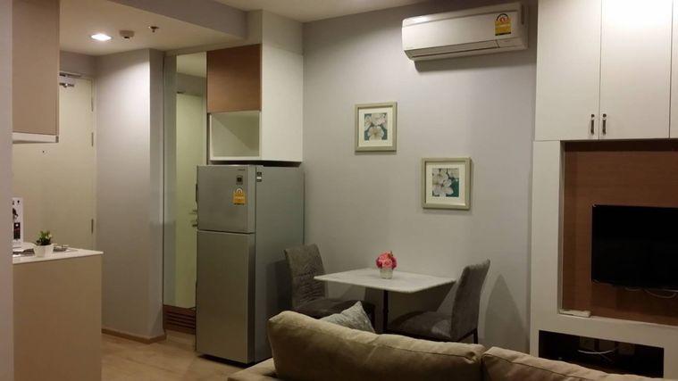 รูป The Best Price at "Ideo Q Ratchathewi" 1 Bed 1 Bath 34 Sq.m ห้องสวย ราคาดี ชั้นสูง วิวสวย เพียง 18,000 เท่านั้น - รูปที่ 1/4