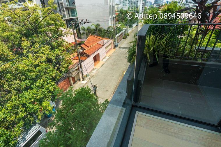 รูป ขายคอนโด KALM Penthouse ขนาด 142 ตรม. 2 ห้องนอน 2 ห้องน้ำ ในซอยศูนย์วิจัย 2 ใกล้ รพ.กรุงเทพ ใกล้ทองหล่อ พื้นที่เยอะเหมือนอยู่บ้าน - รูปที่ 9/36