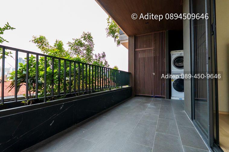รูป ขายคอนโด KALM Penthouse ขนาด 142 ตรม. 2 ห้องนอน 2 ห้องน้ำ ในซอยศูนย์วิจัย 2 ใกล้ รพ.กรุงเทพ ใกล้ทองหล่อ พื้นที่เยอะเหมือนอยู่บ้าน - รูปที่ 22/36
