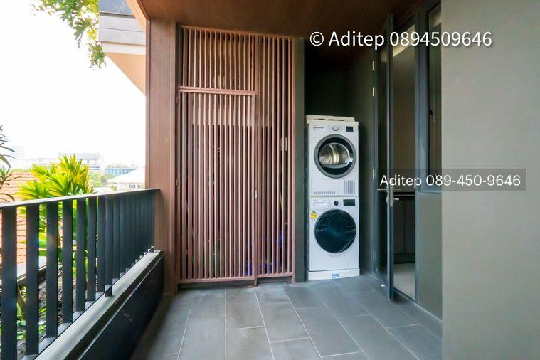 รูป ขายคอนโด KALM Penthouse ขนาด 142 ตรม. 2 ห้องนอน 2 ห้องน้ำ ในซอยศูนย์วิจัย 2 ใกล้ รพ.กรุงเทพ ใกล้ทองหล่อ พื้นที่เยอะเหมือนอยู่บ้าน - รูปที่ 20/36