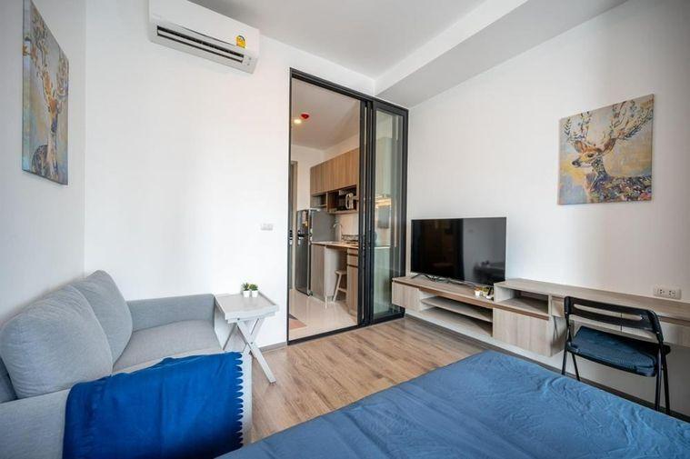 รูป PFD-1385 ให้เช่าคอนโด Knightsbridge Prime Onnut นัดชมห้อง 👉line : @propertyfinder  - รูปที่ 5/11