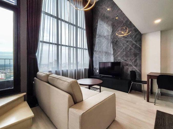 รูป 🏢 คอนโดให้เช่า Knightsbridge Prime Sathorn 🏢 DUPLEX ห้องสวย วิวดี เฟอร์+เครื่องใช้ไฟฟ้าครบ ใกล้ BTS ช่องนนทรี🚆✨ - รูปที่ 4/10