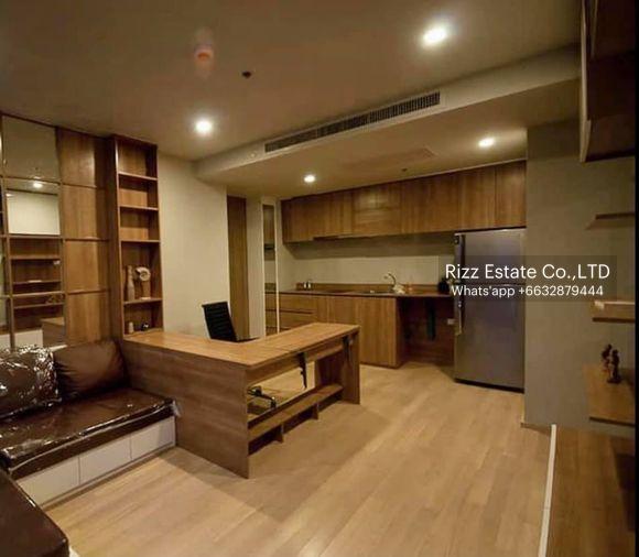 picture corner Room 1Bed 1Bath Noble refine BTS Promphong 200m. LineID : @Habitant (with@ Ahead) - 4/9
