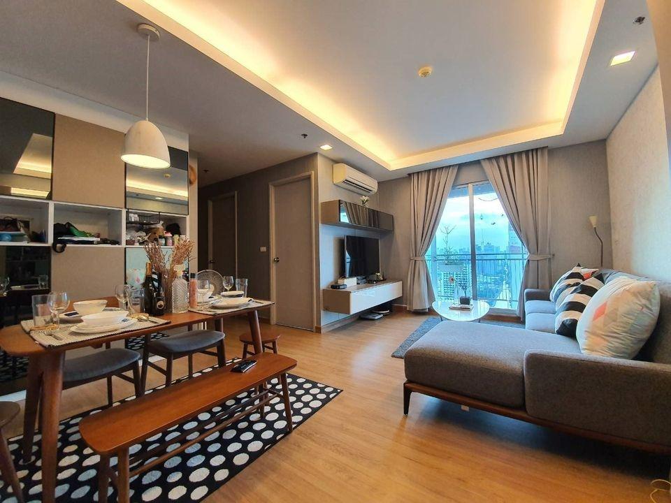 picture Available !! 2B2B Nice View ,High Floor Thru Thonglor  LineID : @Habitant (@ Ahead) - 1/6