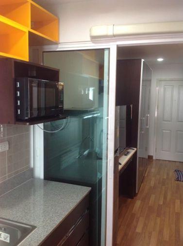 รูป T1440 คอนโดให้เช่า Regent Home Sukhumvit 81 (รีเจ้นท์ โฮม สุขุมวิท 81) ห้องสวย เฟอร์ครบ มีเครื่องซักผ้า ราคาพิเศษ - รูปที่ 5/10