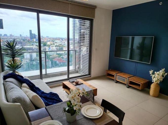 รูป ให้เช่า The Lofts Ekkamai. 1นอน 45ตร.ม. Line id: @pfagent - รูปที่ 1/6
