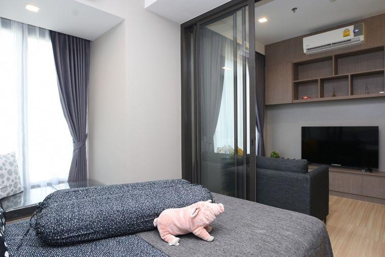 picture G 2545💜中国客户，请加微信。(在联系方式的旁边)  For rent M Jatujak Line❤️💜@condopremium💜❤️Ready to move in ⬛🟨 📞 065 695 3645🟨⬛ - 2/12