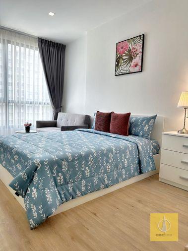 picture G7679💛中国客户,请加微信。(在联系方式的旁边)For rent The Rich Rama 9-Srinakarin Line ❤️💜@condopremium💜❤️Ready to move in ⬛🟨 📞 065 695 3645🟨⬛ - 1/9