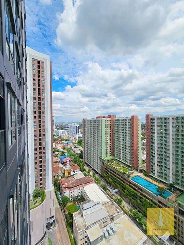 picture G7679💛中国客户,请加微信。(在联系方式的旁边)For rent The Rich Rama 9-Srinakarin Line ❤️💜@condopremium💜❤️Ready to move in ⬛🟨 📞 065 695 3645🟨⬛ - 8/9