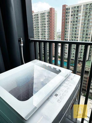 picture G7679💛中国客户,请加微信。(在联系方式的旁边)For rent The Rich Rama 9-Srinakarin Line ❤️💜@condopremium💜❤️Ready to move in ⬛🟨 📞 065 695 3645🟨⬛ - 7/9