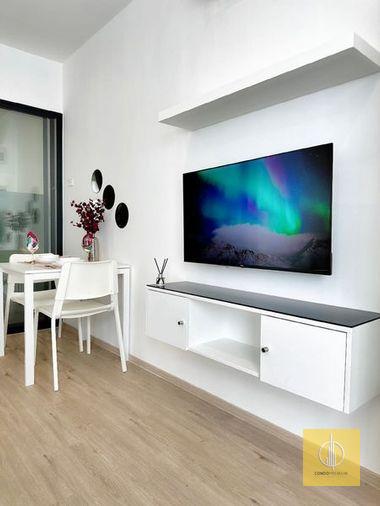 picture G7679💛中国客户,请加微信。(在联系方式的旁边)For rent The Rich Rama 9-Srinakarin Line ❤️💜@condopremium💜❤️Ready to move in ⬛🟨 📞 065 695 3645🟨⬛ - 4/9