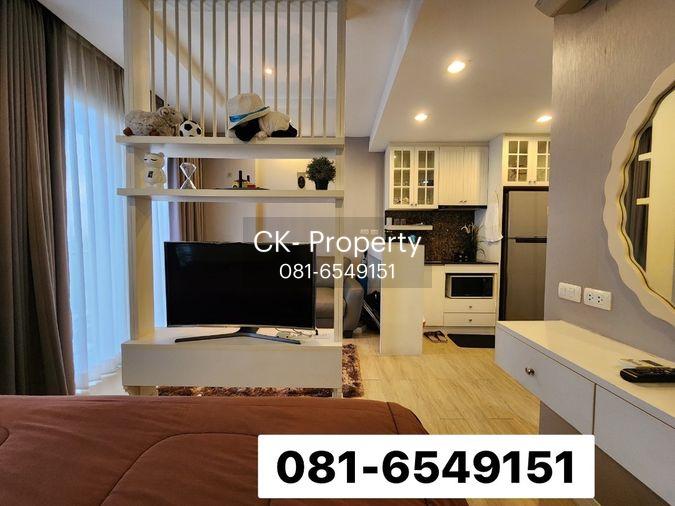 รูป ขายคอนโดวิวทะเล บางแสน The Patio ใกล้มหาวิทยาลัยบูรพา 081-654-9151 - รูปที่ 2/13