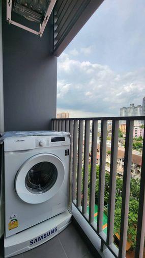รูป TY1043 คอนโดให้เช่า Niche Mono Ramkhamhaeng (นิช โมโน รามคําแหง) ห้องใหม่แกะกล่อง ห้องสวย เฟอร์ครบ ราคาพิเศษ  - รูปที่ 12/14