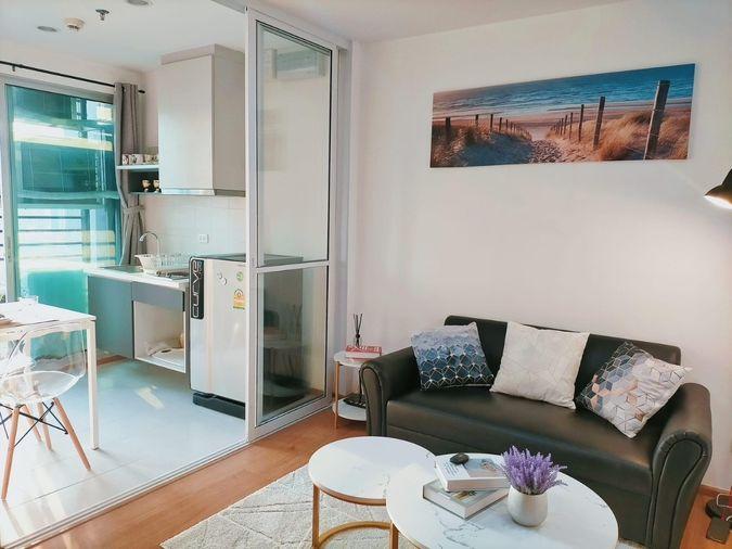 รูป ให้เช่า 📌The Base Sukhumvit 77📌 ห้องสวย วิวแม่น้ำ เฟอร์นิเจอร์และเครื่องใช้ไฟฟ้าครบ ใกล้ BTS อ่อนนุช✨🚆 - รูปที่ 4/7