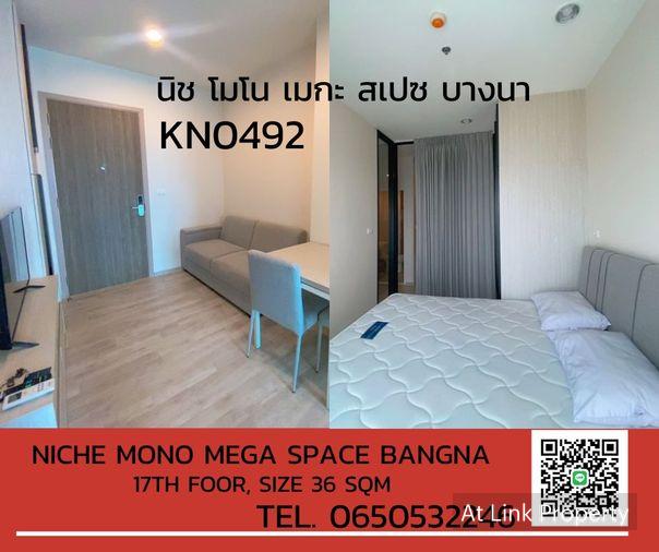 picture FOR RENT Niche Mono Mega Space Bangna FULL FURNISH - 1/10