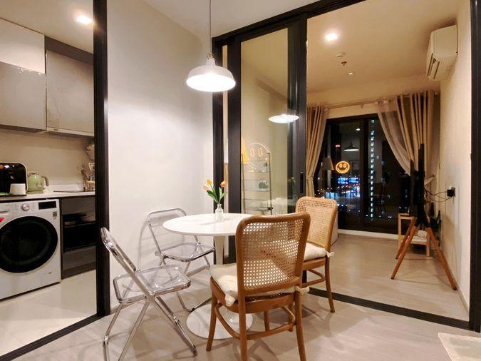 picture G7755💛中国客户，请加微信。(在联系方式的旁边)For rent Life Asoke Hype Line ❤️💜@condopremium💜❤️Ready to move in ⬛🟨 📞 065 695 3645🟨⬛ - 6/9