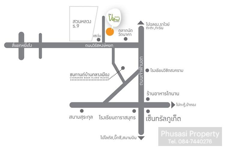 รูป 🔥🔥เข้าอยู่ได้เลย ให้เช่า เดอะวิวสวนหลวง (ใกล้ตลาดนัดนาคา) มีเครื่องซักผ้า*32ตรม.ใกล้ นาคา, 5 นาที Central Phuket , ในเมือง 🔥🔥 - รูปที่ 14/14