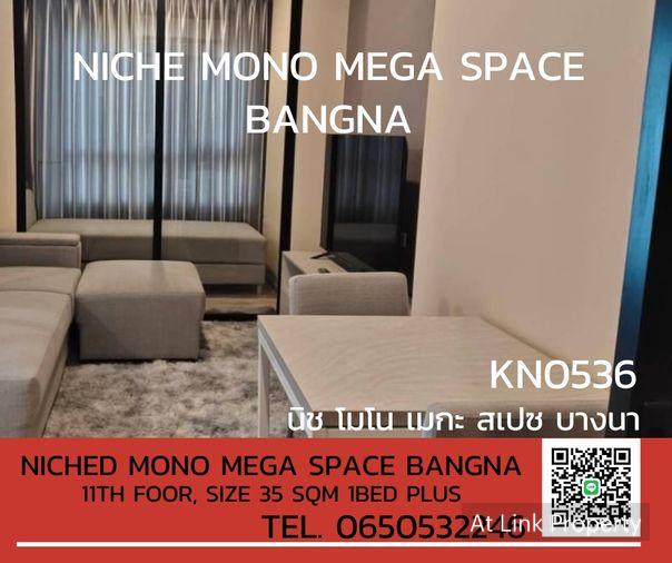 picture FOR RENT Niche Mono Mega Space Bangna FULL FURNISH - 1/9