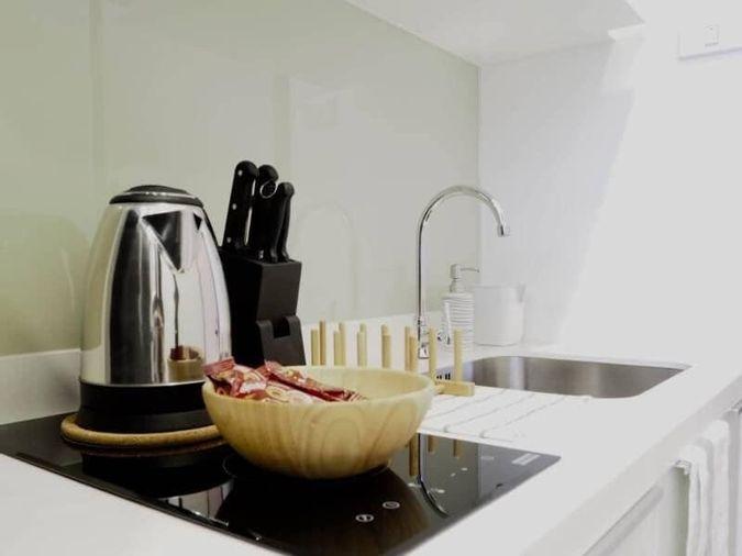 picture G7781💖中国客户，请加微信。(在联系方式的旁边)For rent Chewathai Residence Asoke Line ❤️💜@condopremium💜❤️Ready to move in ⬛🟨 📞 065 695 3645🟨⬛ - 5/8