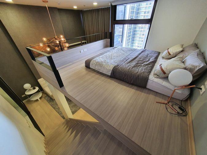 picture G7778💖中国客户，请加微信。(在联系方式的旁边)For rent Chewathai Residence Asoke Line ❤️💜@condopremium💜❤️Ready to move in ⬛🟨 📞 065 695 3645🟨⬛ - 2/12
