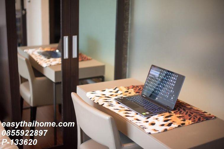 รูป P-133620 — ขายพร้อมผู้เช่า! The Address Sukhumvit 61 (46 ตร.ม.) ชั้น 2 วิวถนน ราคา 6.08 ล้านบาท ใกล้ BTS เอกมัย โทร 085-592-2897 Line: @easythaihome - รูปที่ 6/15