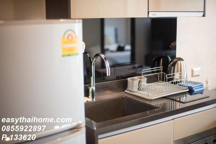 รูป P-133620 — ขายพร้อมผู้เช่า! The Address Sukhumvit 61 (46 ตร.ม.) ชั้น 2 วิวถนน ราคา 6.08 ล้านบาท ใกล้ BTS เอกมัย โทร 085-592-2897 Line: @easythaihome - รูปที่ 8/15