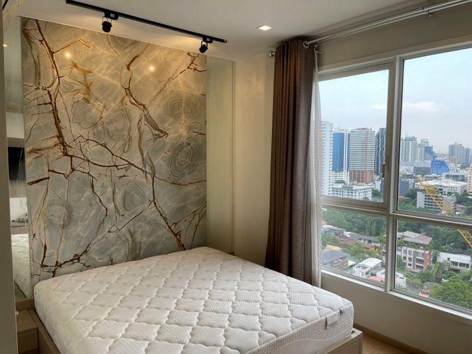 รูป Tel. 064-992-8997 Condo HQ Thonglor ใกล้รถไฟฟ้า BTS ทองหล่อ ขนาด 50 ตารางเมตร 1 ห้องนอน ชั้น22 ตกแต่งครบ - รูปที่ 1/12