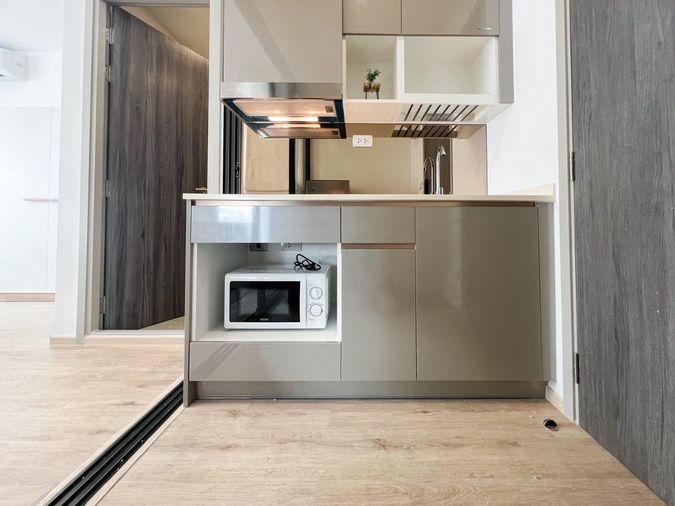 picture G7811💖中国客户，请加微信。(在联系方式的旁边)For rent The Rich Rama 9-Srinakarin Line ❤️💜@condopremium💜❤️Ready to move in ⬛🟨 📞 065 695 3645🟨⬛ - 6/7