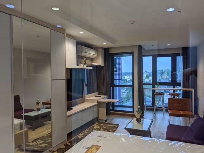 picture Condo for sale, Sriracha, Ladda Plus, city view, studio room, great price, Chonburi - 3/8