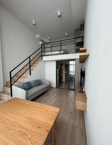 picture for rent Ideo Rama9-Asoke. Duplex 37sqm. Line id: @pfagent - 1/9