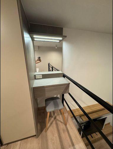 picture for rent Ideo Rama9-Asoke. Duplex 37sqm. Line id: @pfagent - 7/9