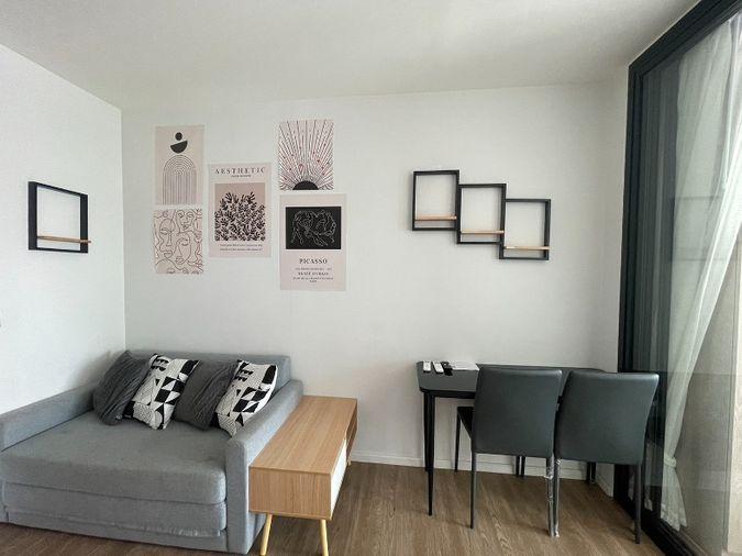 picture For rent📣 Modiz sukhumvit50📣 furniture, complete electrical appliances. Convenient travel near BTS On Nut. - 5/10
