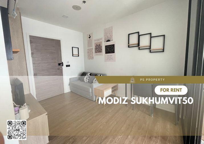 picture For rent📣 Modiz sukhumvit50📣 furniture, complete electrical appliances. Convenient travel near BTS On Nut. - 1/10