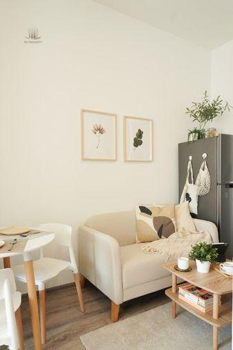 รูป ให้เช่า📣Knightsbridge Prime Onnut📣 ตกแต่งสไตล์มินิมอล Muji เฟอร์นิเจอร์ เครื่องใช้ไฟฟ้าครบ ใกล้ BTS อ่อนนุช - รูปที่ 13/19
