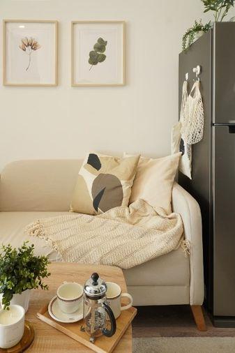 รูป ให้เช่า📣Knightsbridge Prime Onnut📣 ตกแต่งสไตล์มินิมอล Muji เฟอร์นิเจอร์ เครื่องใช้ไฟฟ้าครบ ใกล้ BTS อ่อนนุช - รูปที่ 10/19