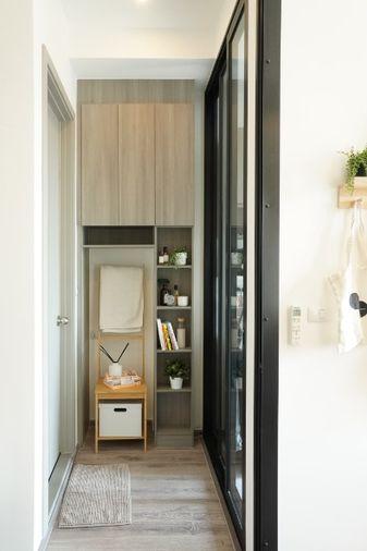 รูป ให้เช่า📣Knightsbridge Prime Onnut📣 ตกแต่งสไตล์มินิมอล Muji เฟอร์นิเจอร์ เครื่องใช้ไฟฟ้าครบ ใกล้ BTS อ่อนนุช - รูปที่ 4/19