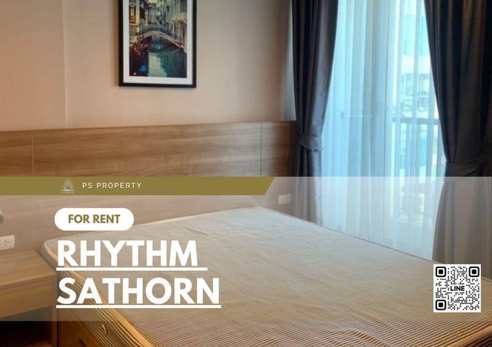รูป ให้เช่า 💥Rhythm Sathorn💥 ห้องสวย วิวดี เฟอร์นิเจอร์และเครื่องใช้ไฟฟ้าครบ 🚝ใกล้ BTS สะพานตากสิน 400 เมตร - รูปที่ 1/10