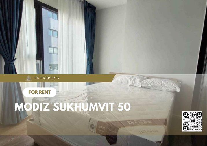 รูป ให้เช่า✨Modiz Sukhumvit 50✨ เฟอร์นิเจอร์ เครื่องใช้ไฟฟ้าครบ ชั้น 19 ใกล้ BTS อ่อนนุช - รูปที่ 1/9