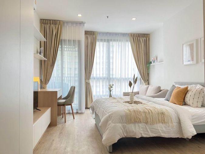 picture G7861💛中国客户，请加微信。(在联系方式的旁边)For rent The Rich Rama 9-Srinakarin Line ❤️💜@condopremium💜❤️Ready to move in ⬛🟨 📞 065 695 3645🟨⬛ - 2/10