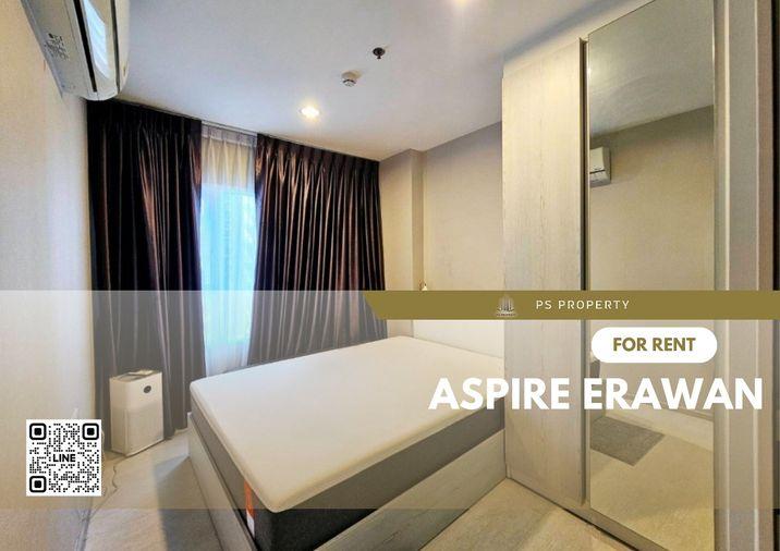 รูป ให้เช่า✨ Aspire Erawan✨ ติด BTS เอราวัณ เฟอร์นิเจอร์ เครื่องใช้ไฟฟ้าครบ ส่วนกลางจัดเต็ม - รูปที่ 1/10