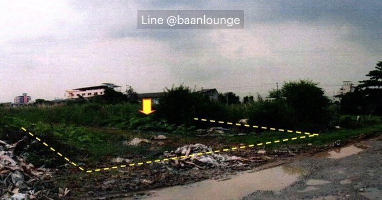 รูป ขาย ที่ดิน ลาดกระบัง 30/1 กิ่งแก้ว 45 ใกล้ airport link สนามบินสุวรณภูมิ - รูปที่ 2/3