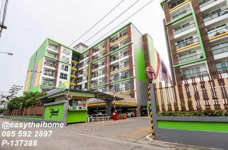 รูป P-137288 ขายคอนโดราคาคุ้ม พร้อมผู้เช่า   | The Green 2 @ Sukhumvit 101 |Line Id: @easythaihome  - รูปที่ 6/7