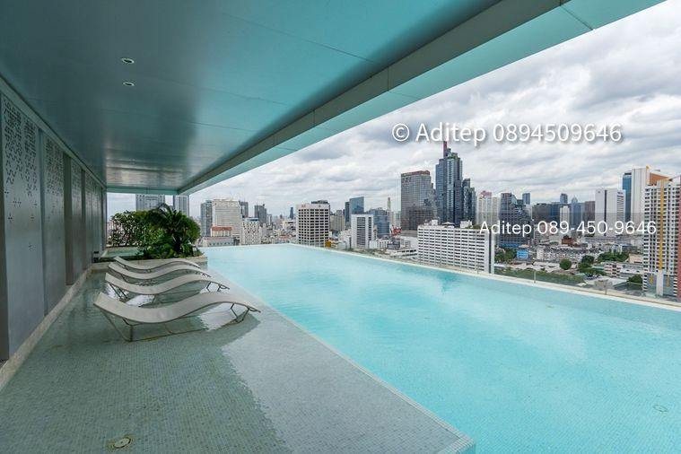รูป ขายคอนโด The Room สาทร ถนนปั้น 2 ห้องนอน 2 ห้องน้ำ 78 ตรม. ห้องมุม ตกแต่งใหม่ Industrial Style ใกล้ BTS เซนต์หลุยส์ รร.กรุงเทพคริสเตียน - รูปที่ 29/29