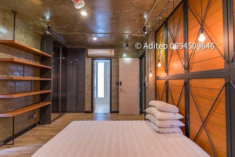 รูป ขายคอนโด The Room สาทร ถนนปั้น 2 ห้องนอน 2 ห้องน้ำ 78 ตรม. ห้องมุม ตกแต่งใหม่ Industrial Style ใกล้ BTS เซนต์หลุยส์ รร.กรุงเทพคริสเตียน  - รูปที่ 22/29