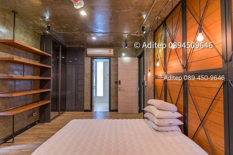 รูป ขายคอนโด The Room สาทร ถนนปั้น 2 ห้องนอน 2 ห้องน้ำ 78 ตรม. ห้องมุม ตกแต่งใหม่ Industrial Style ใกล้ BTS เซนต์หลุยส์ รร.กรุงเทพคริสเตียน - รูปที่ 22/29